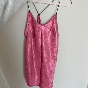 Victoria’s Secret Light Pink Silk Night Shirt PJS ❤️